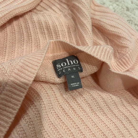 Y2K Colorblock Hooded Sweater - Picture 3 of 3